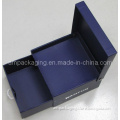 Dark Blue Printed High Quality Luxury Drawer Paper Box